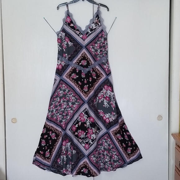 Free people, Stevie Floral Lace Trim Maxi Dress. - Picture 2 of 13